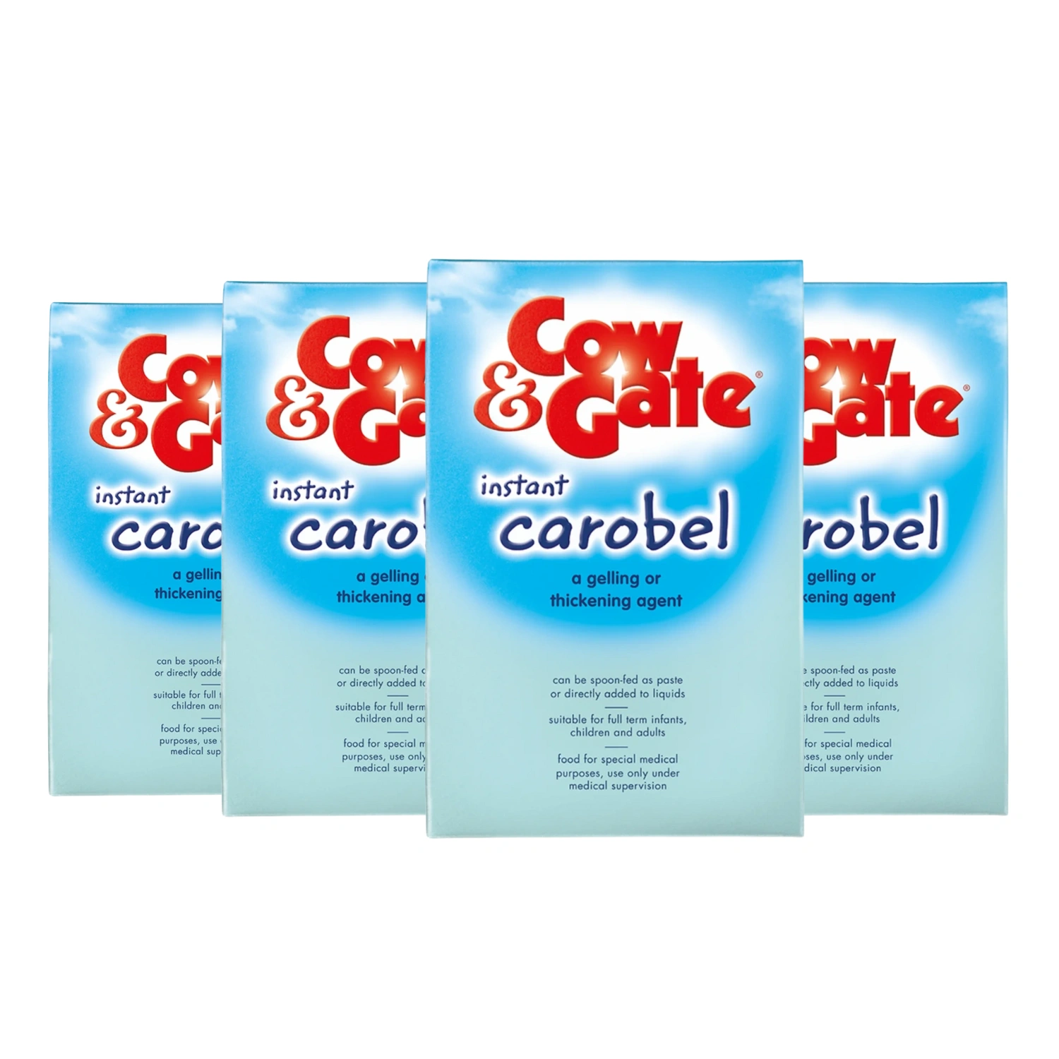 4x Cow & Gate Instant Carobel 135g