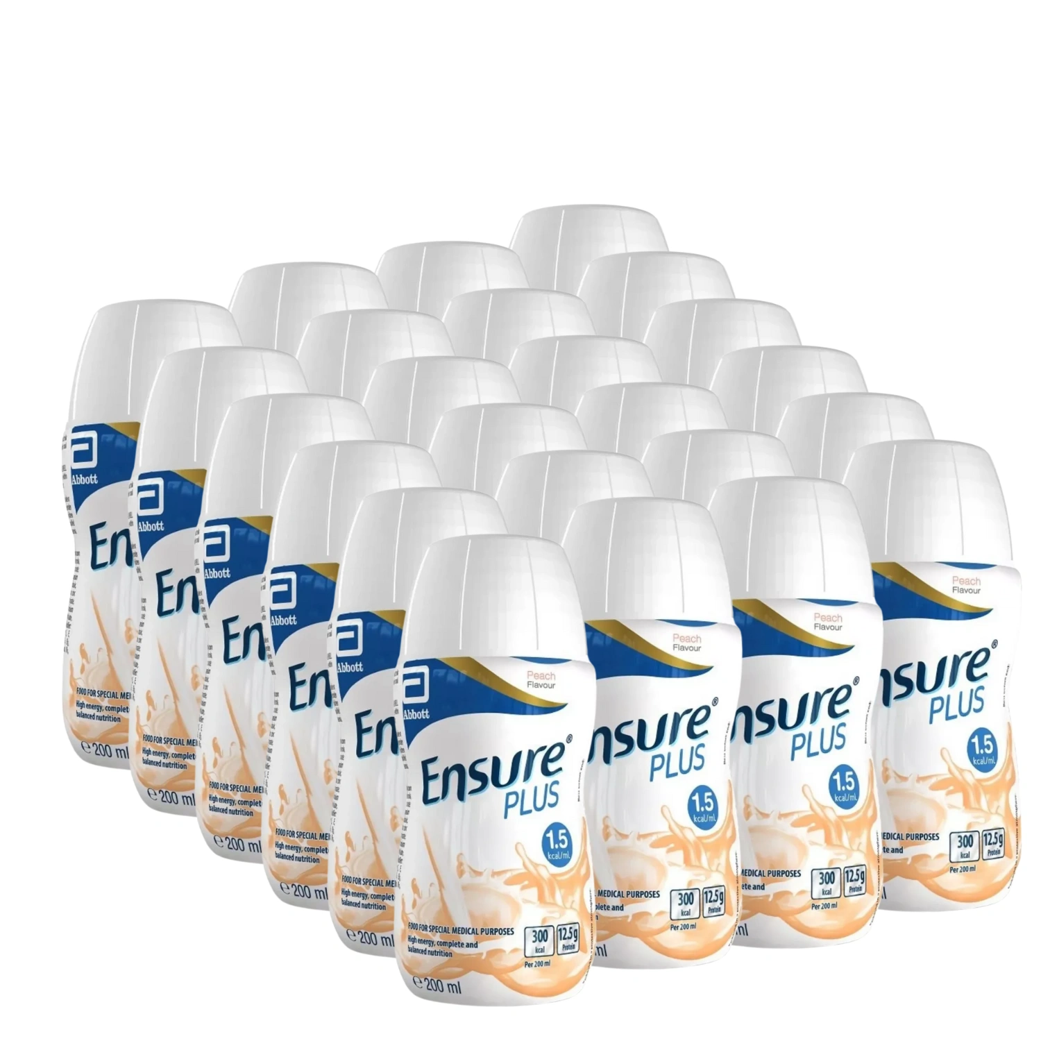 Ensure Plus Peach Milkshake 200ml – Pack of 24