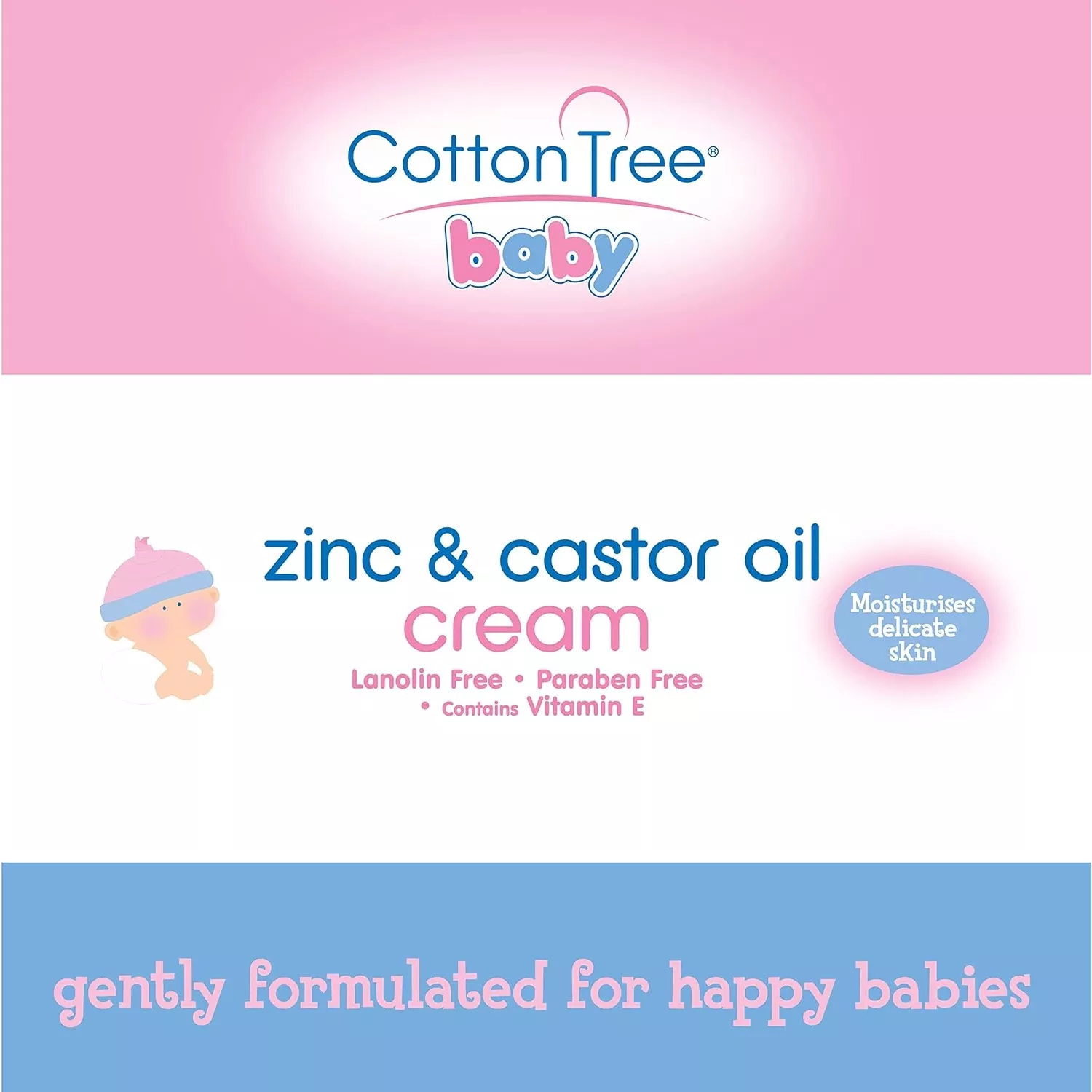 Nuage Zinc And Castor Oil Cream 200ml