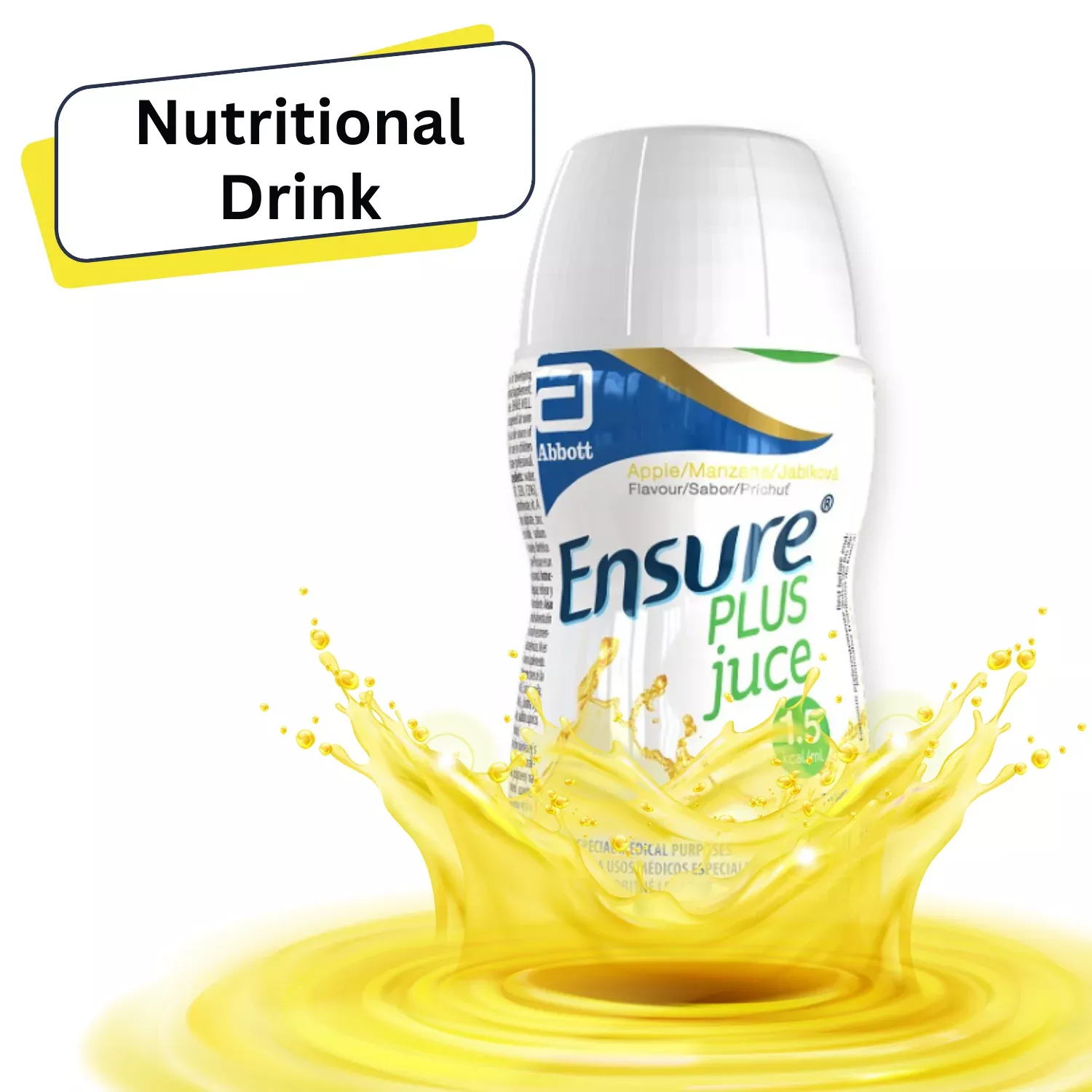 Ensure Plus Juce Apple Flavour 220ml x 24 Pack