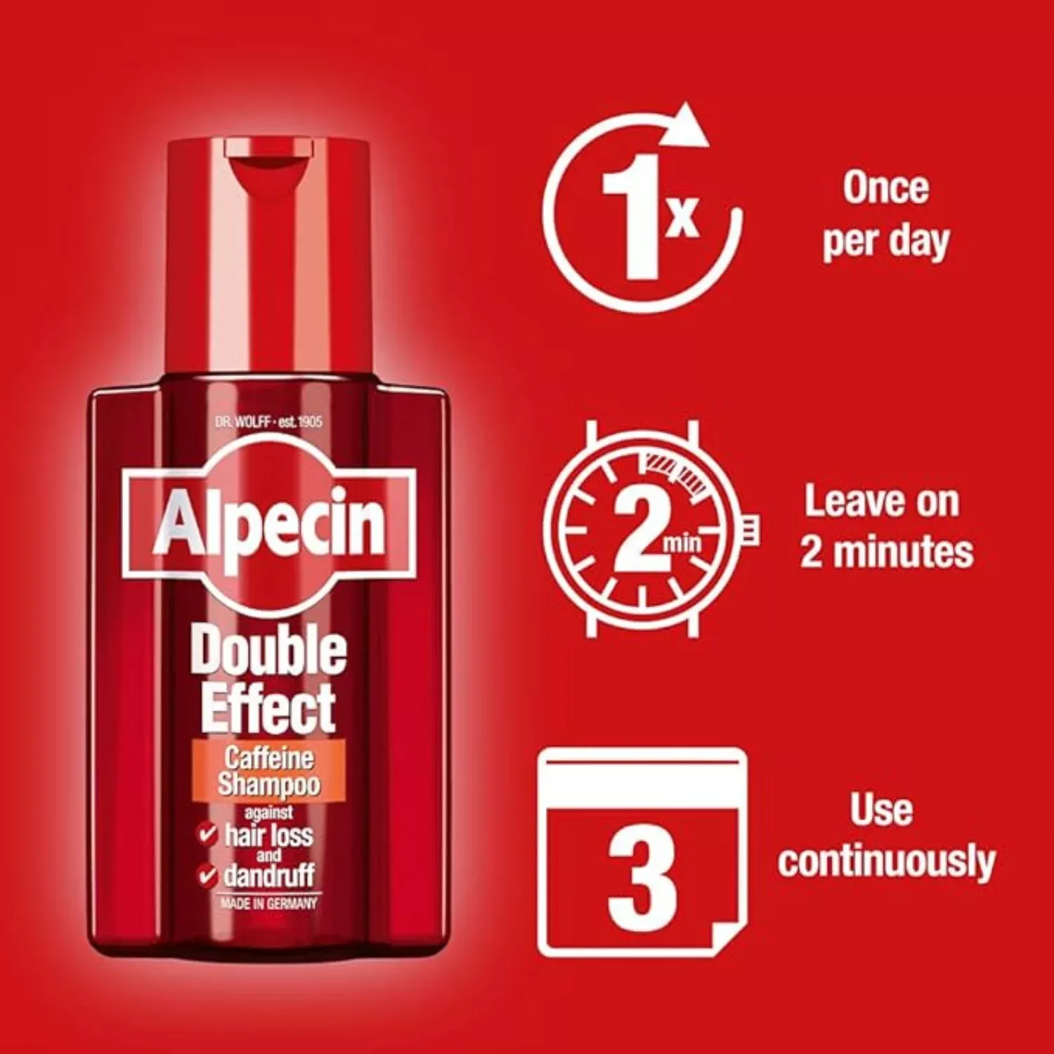 Alpecin Double Effect Shampoo 200ml