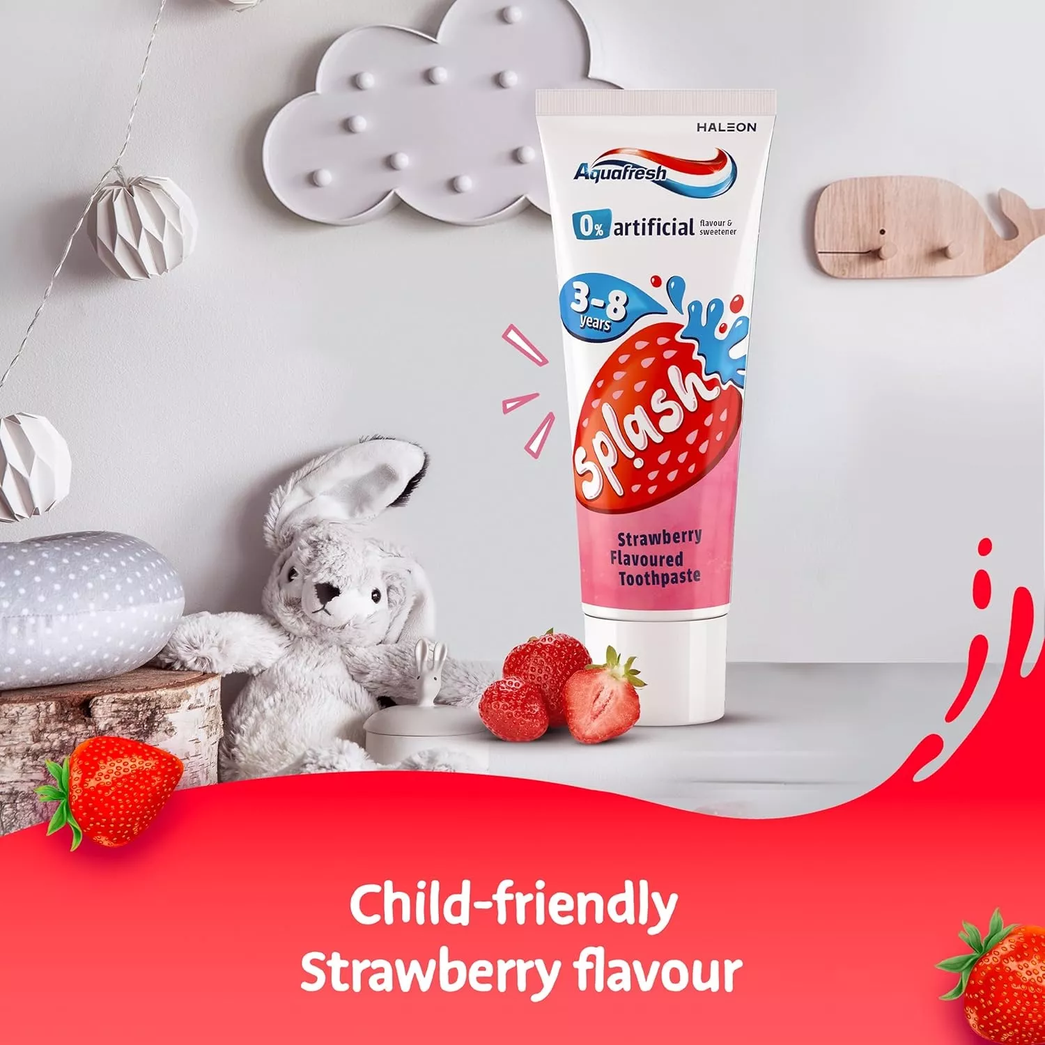 Aquafresh Kids Toothpaste Strawberry 50ml