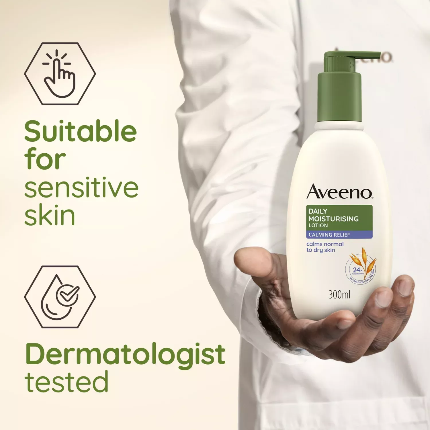 Aveeno Daily Moisturising Lotion Calming Relif 300ml