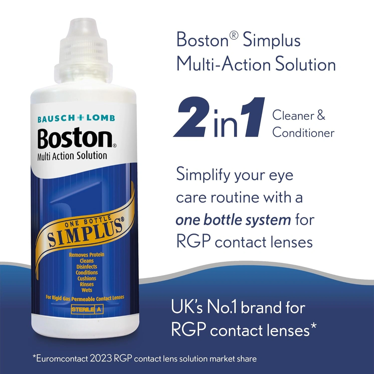 Bausch & Lomb Boston Simplus 120ml