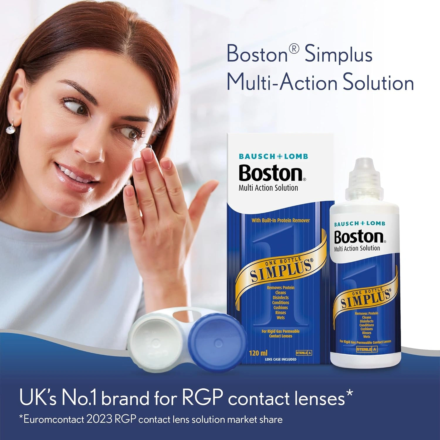 Bausch & Lomb Boston Simplus 120ml