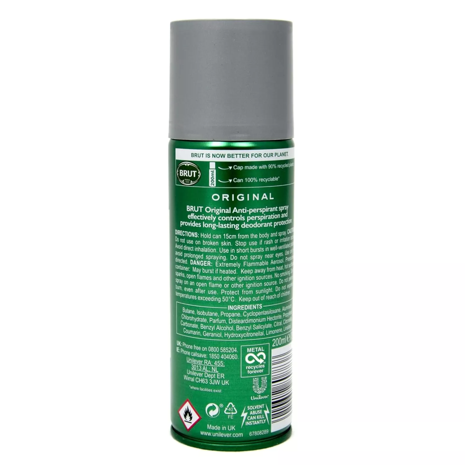 Brut Anti-Perspirant Spray 200ml