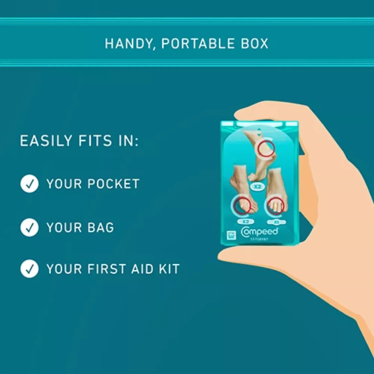 Compeed Blister Plaster for Toes 8 Plasters