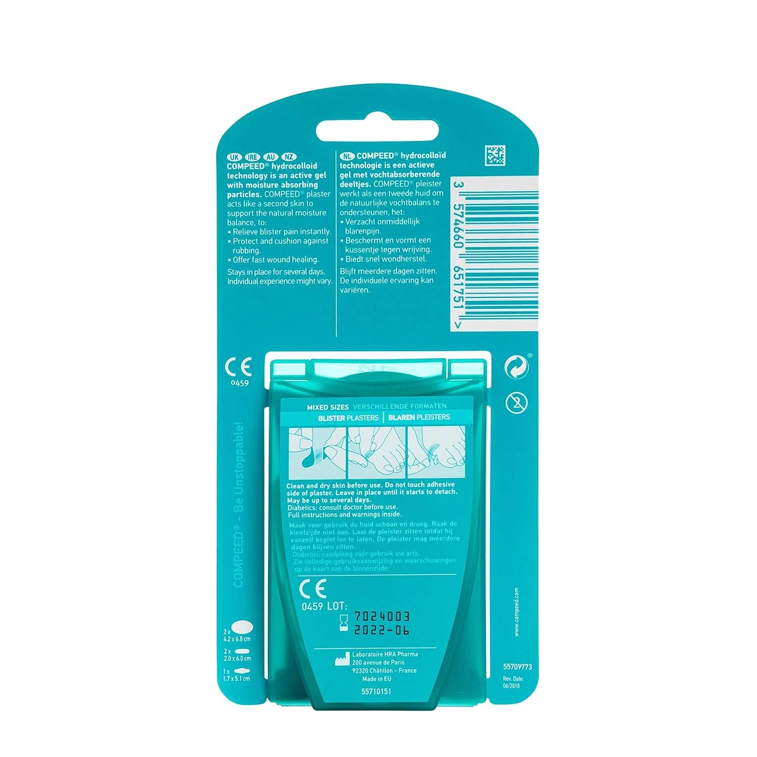 Compeed Mixed Size Blister 5 Plasters