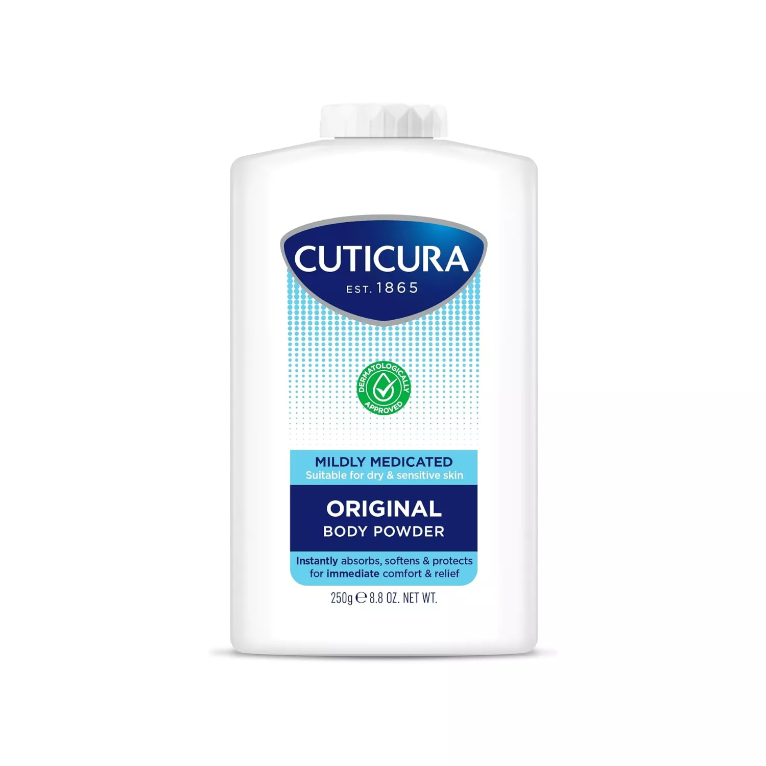 Cuticura Mildly Medicated Talcum Powder 250g