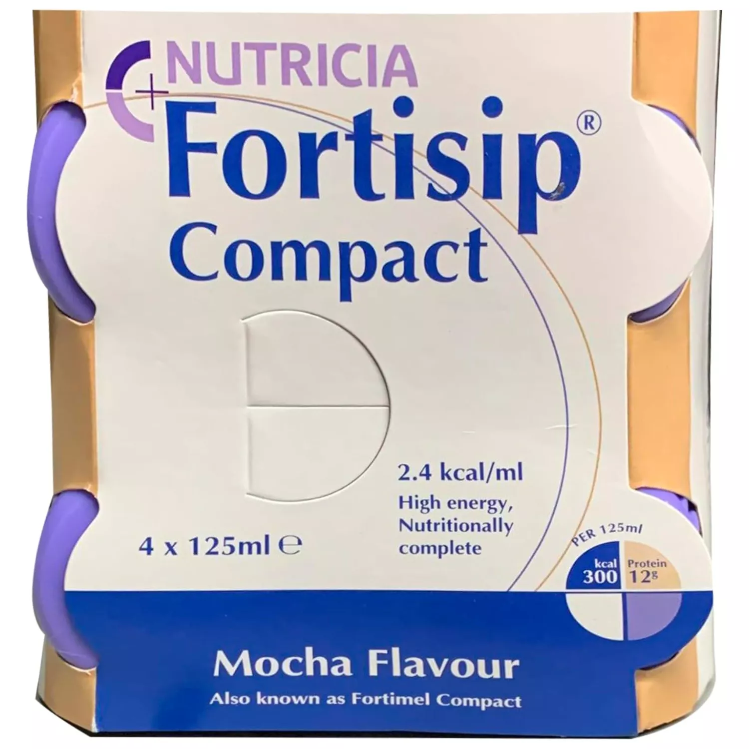 Fortisip Compact Fibre Mocha 4 x 125ml