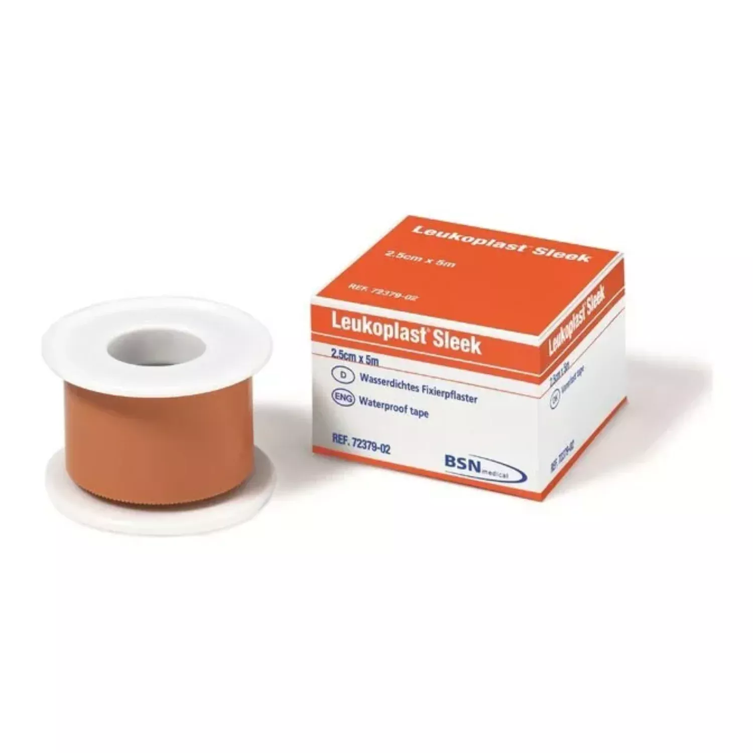 Leukoplast Sleek High Strength Waterproof Adhesive Tape 2.5cm x 3m