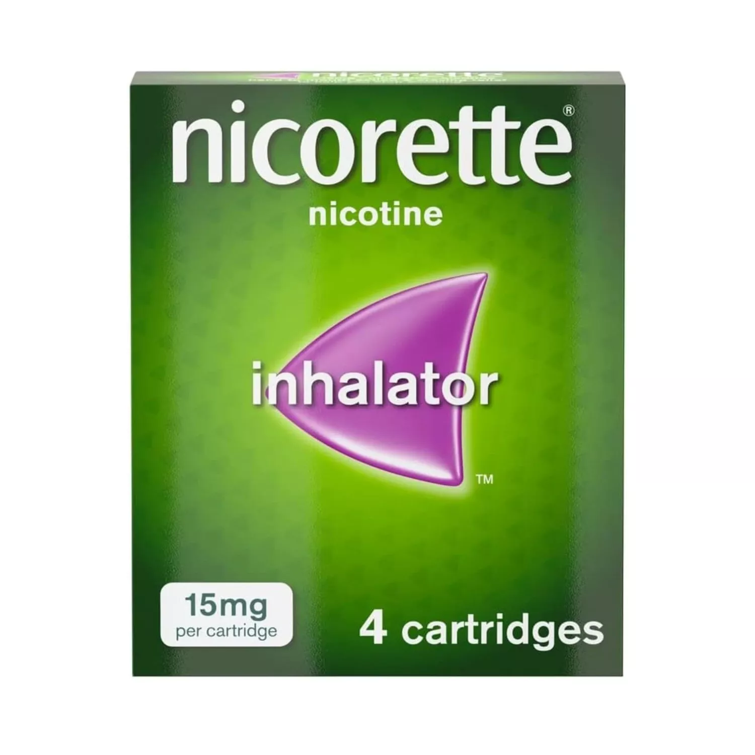 Nicorette 15mg Inhalator 4 cartridges