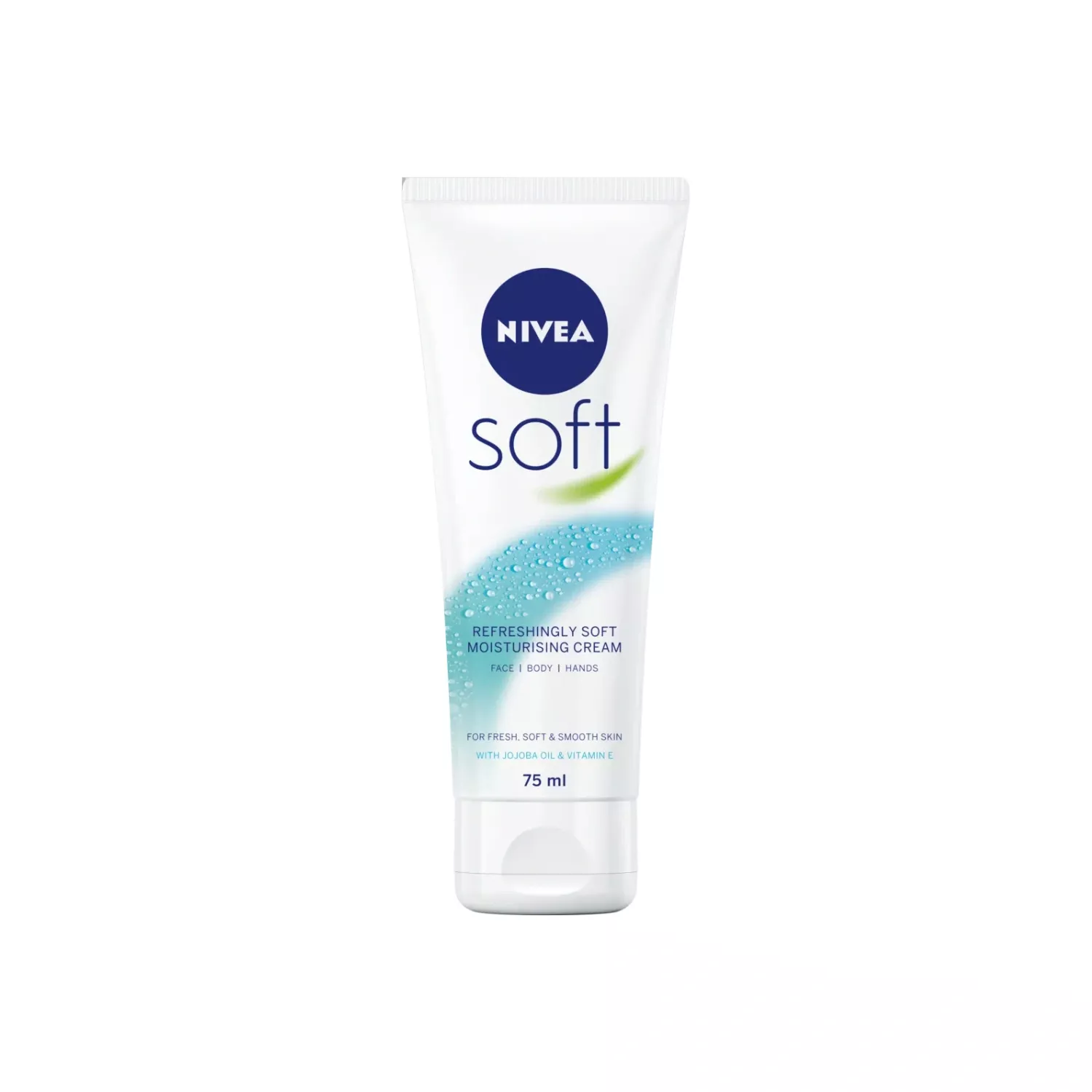 Nivea Soft Moisturiser Cream for Face, Hands & Body 75ml
