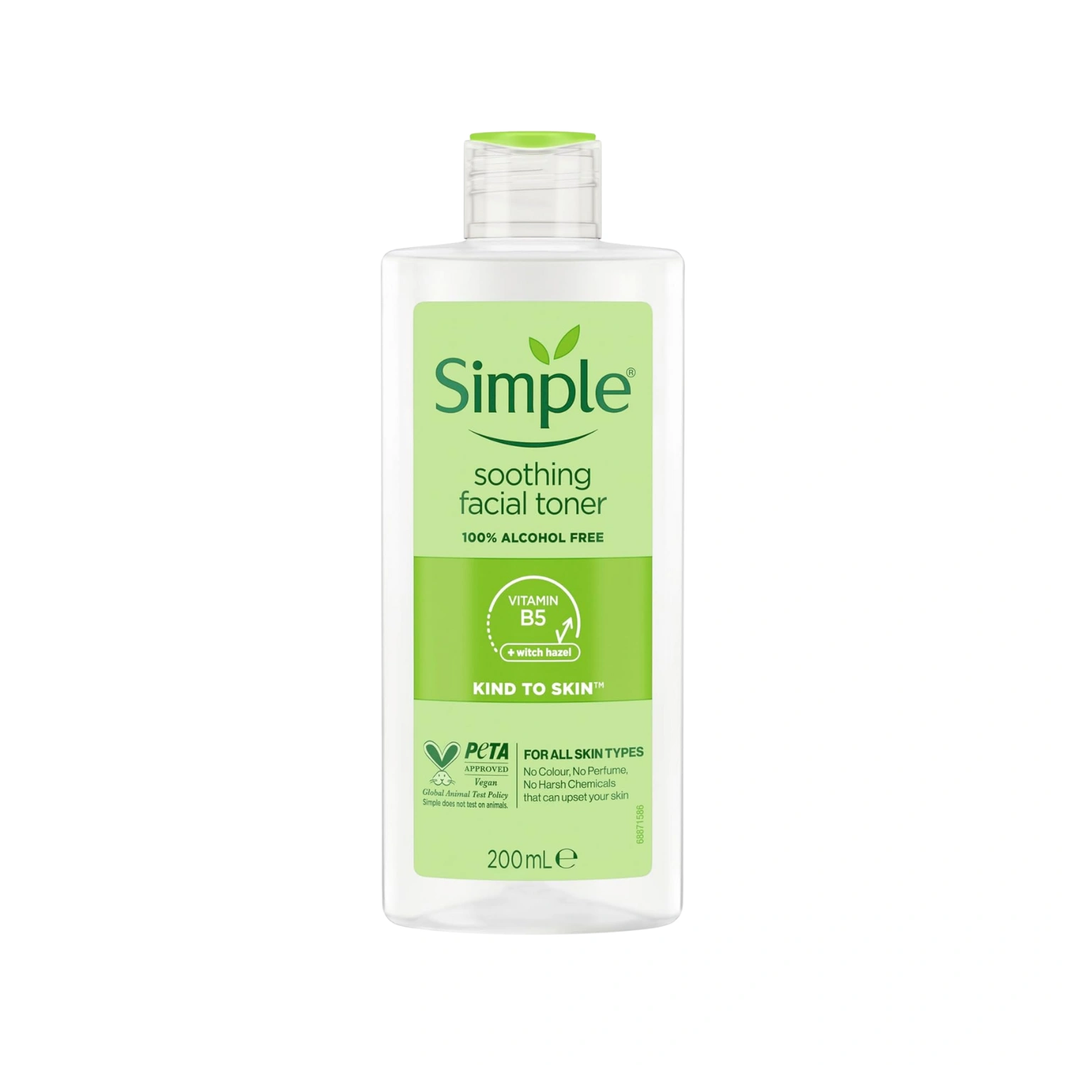 Simple Kind to Skin Soothing Facial Toner 200ml