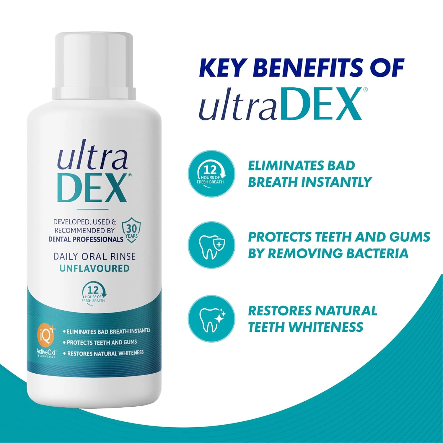 UltraDEX Daily Oral Rinse Original 500ml
