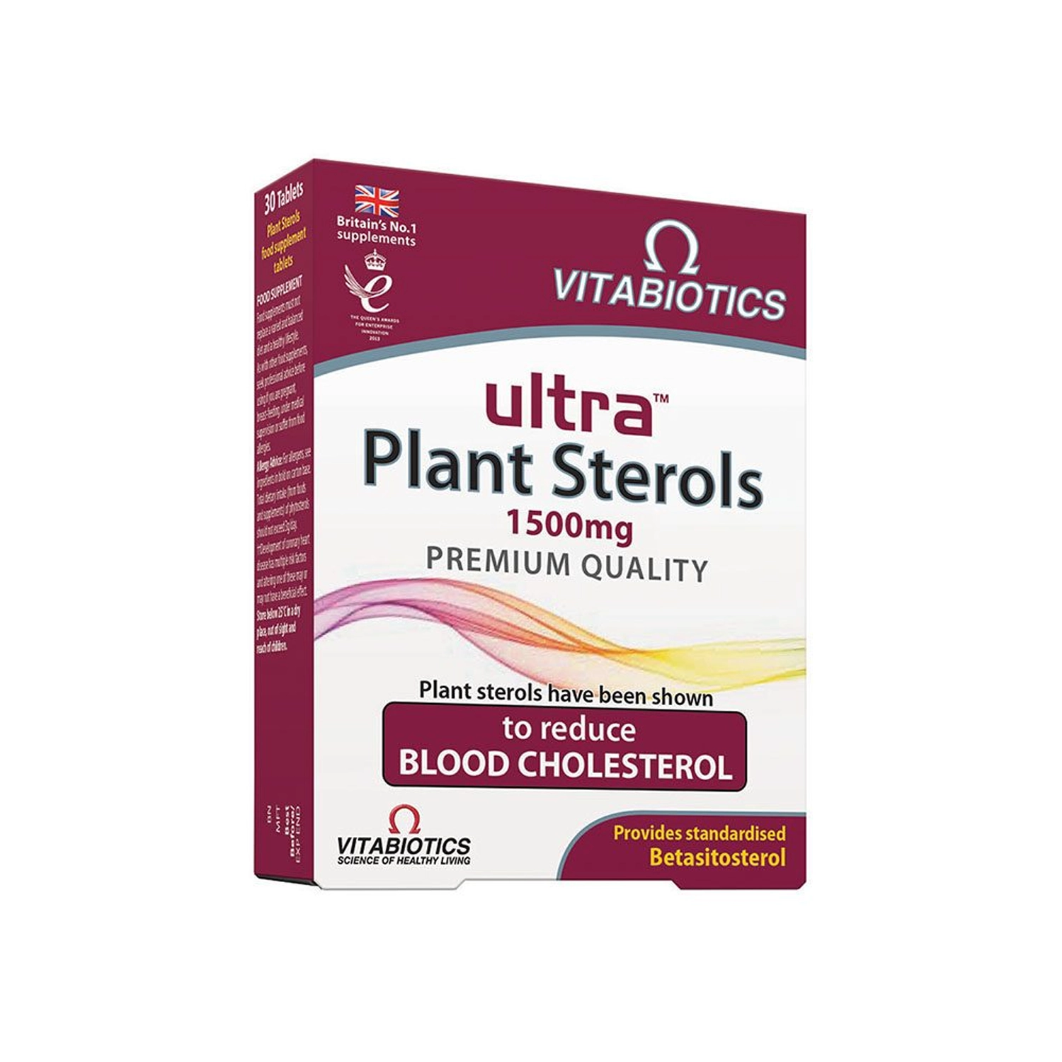 Vitabiotics Ultra Plant Sterols Premium Quality 30 Tablets