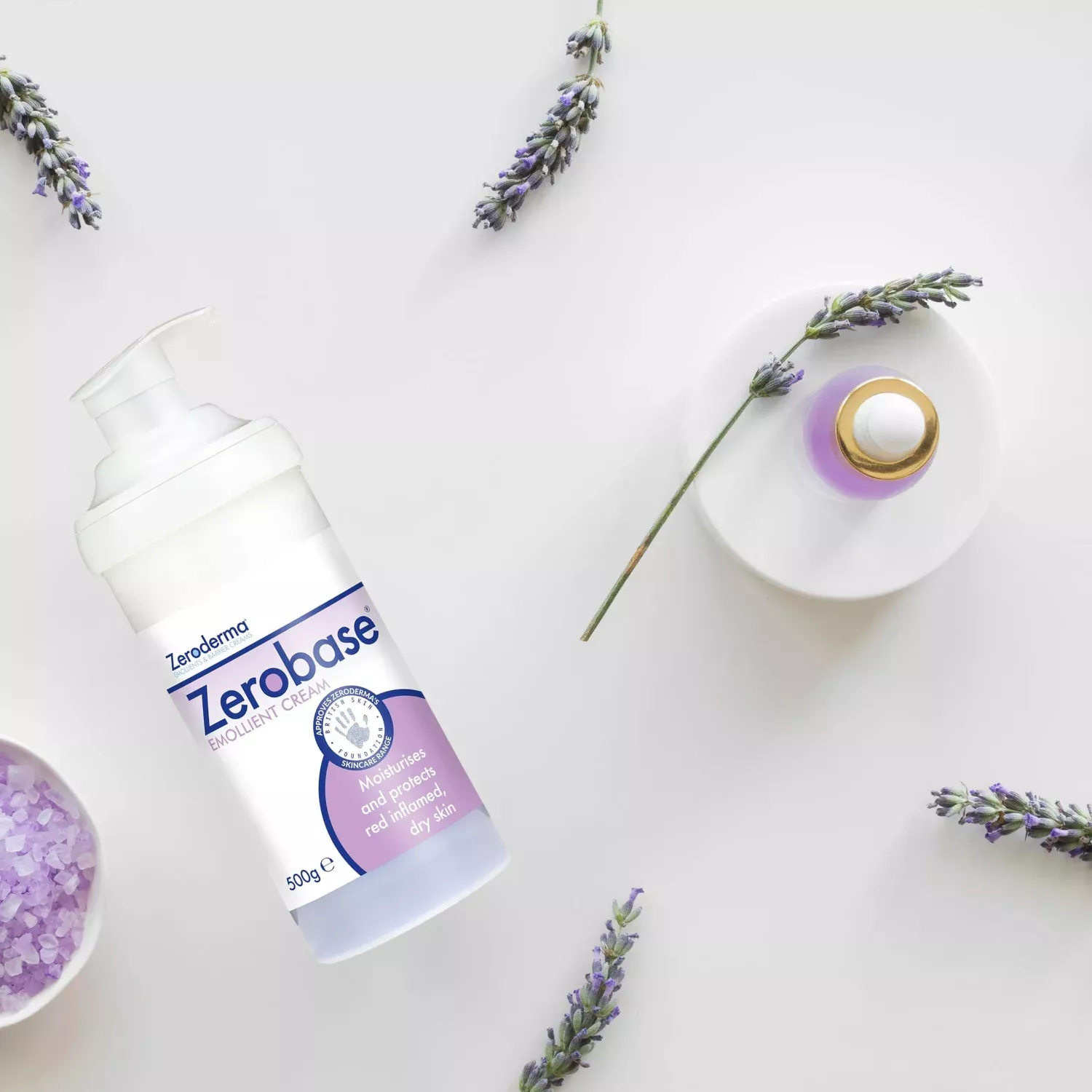 Zeroderma Zerobase Emollient Cream 500g