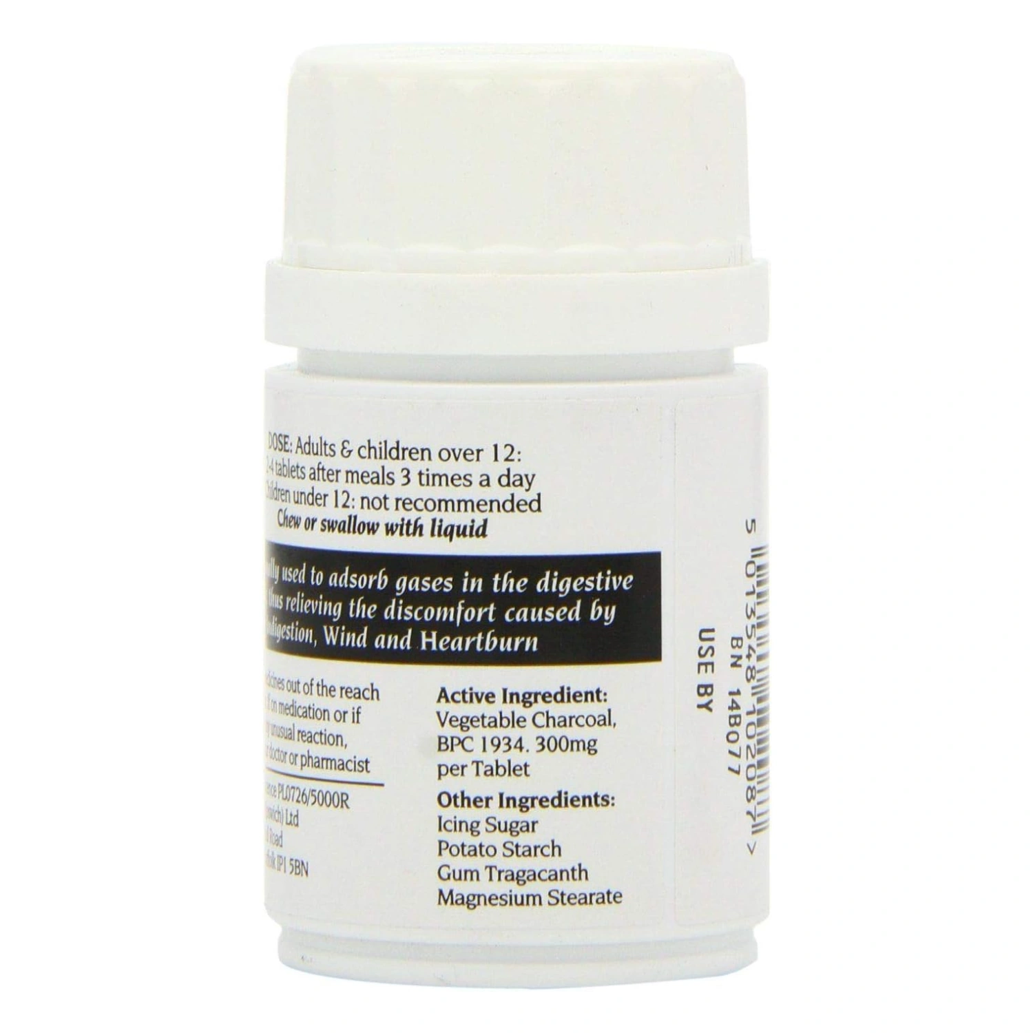 Bragg’s Medicinal Charcoal 100 Tablets