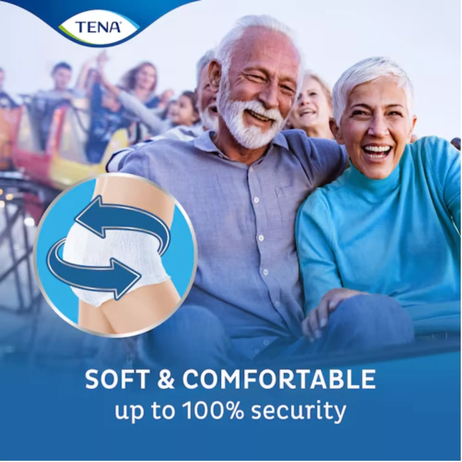 TENA Incontinence Pants Plus Medium Size 9 Pants