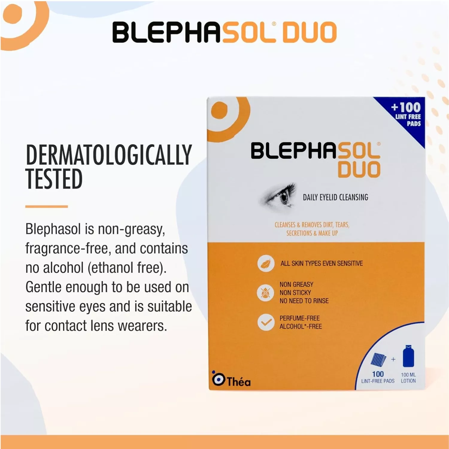 Blephasol Duo Eye Hygiene Lotion 100ml