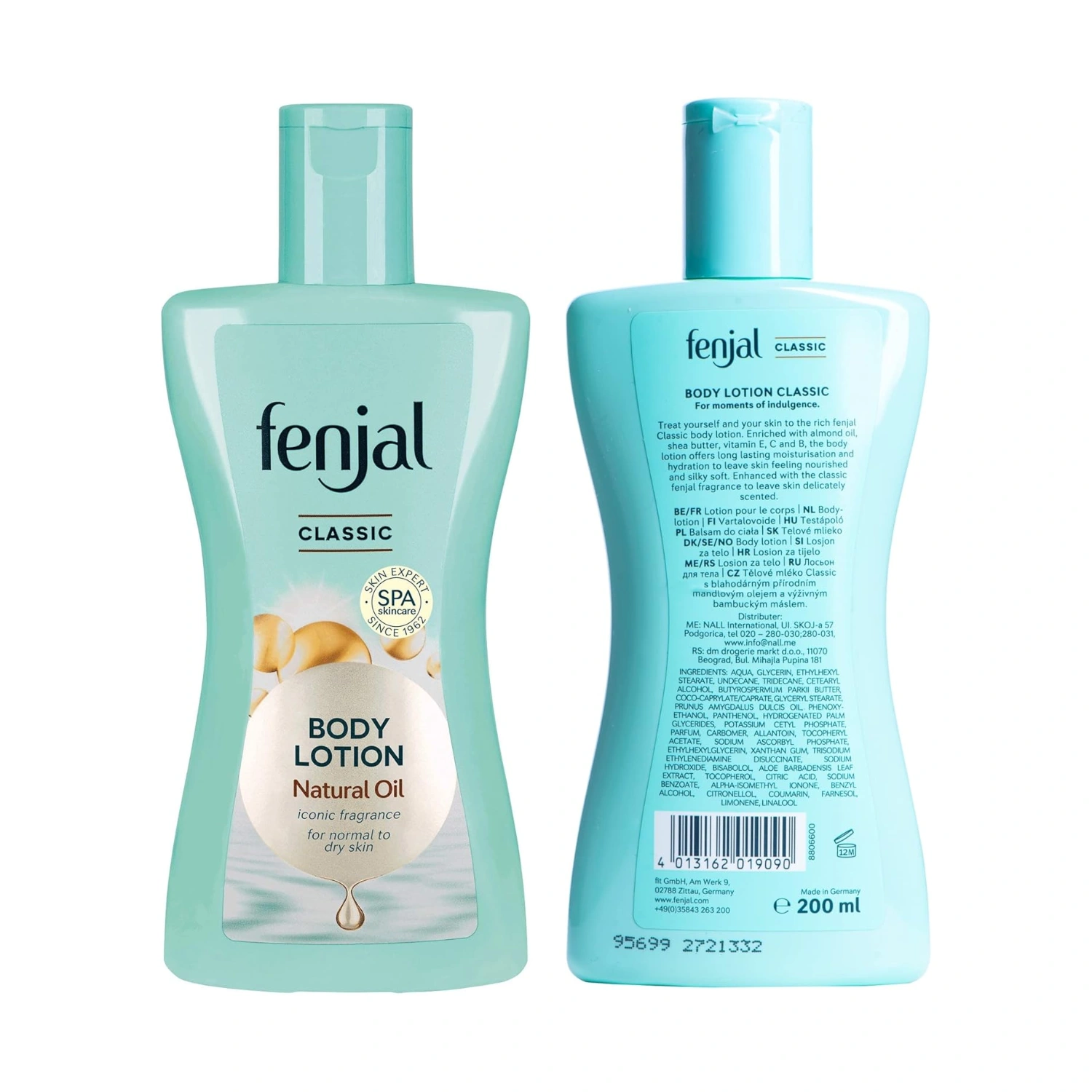 FENJAL Classic Luxury Hydrating Body Lotion 200ml