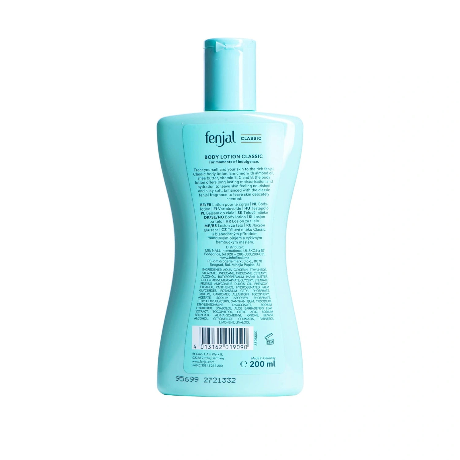FENJAL Classic Luxury Hydrating Body Lotion 200ml