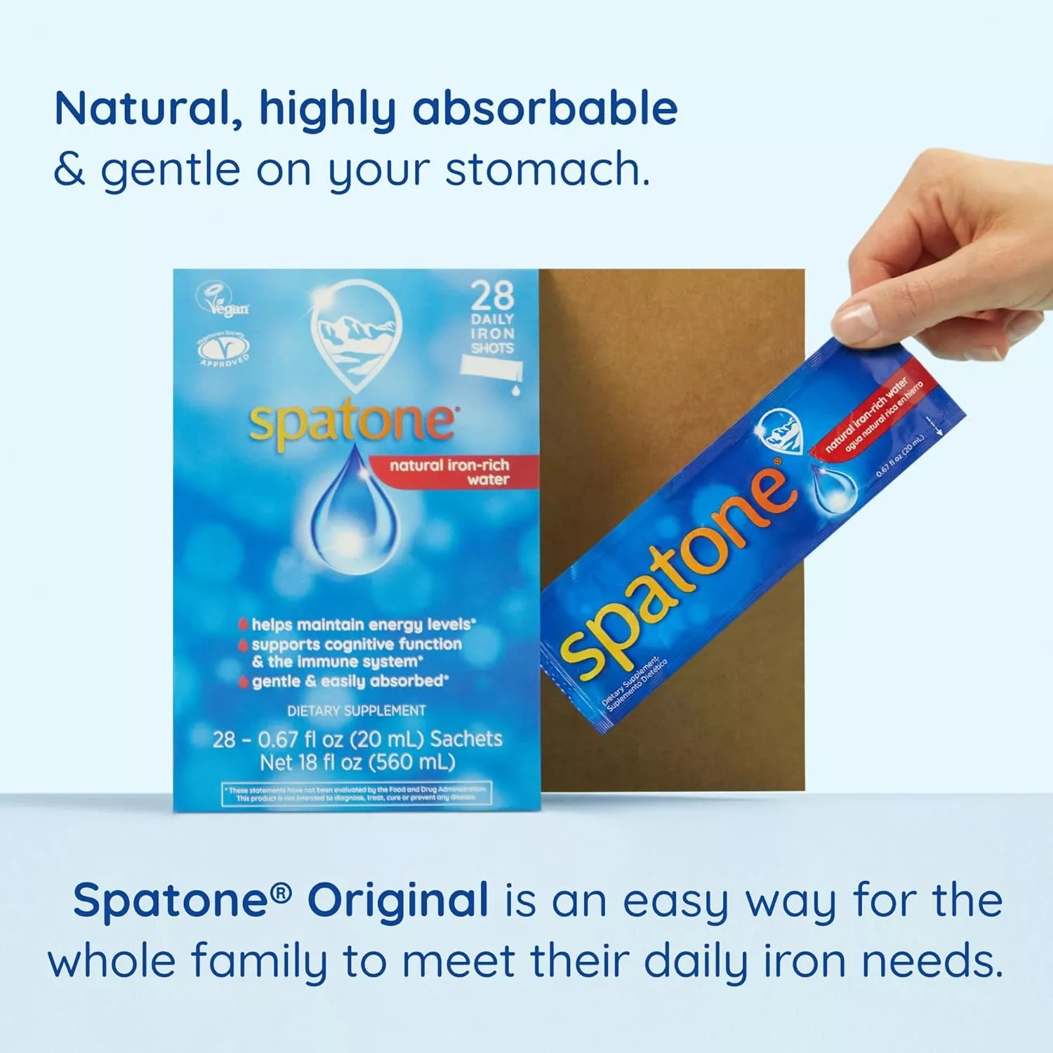 Spatone 100% Natural Iron Supplement 28 Sachets