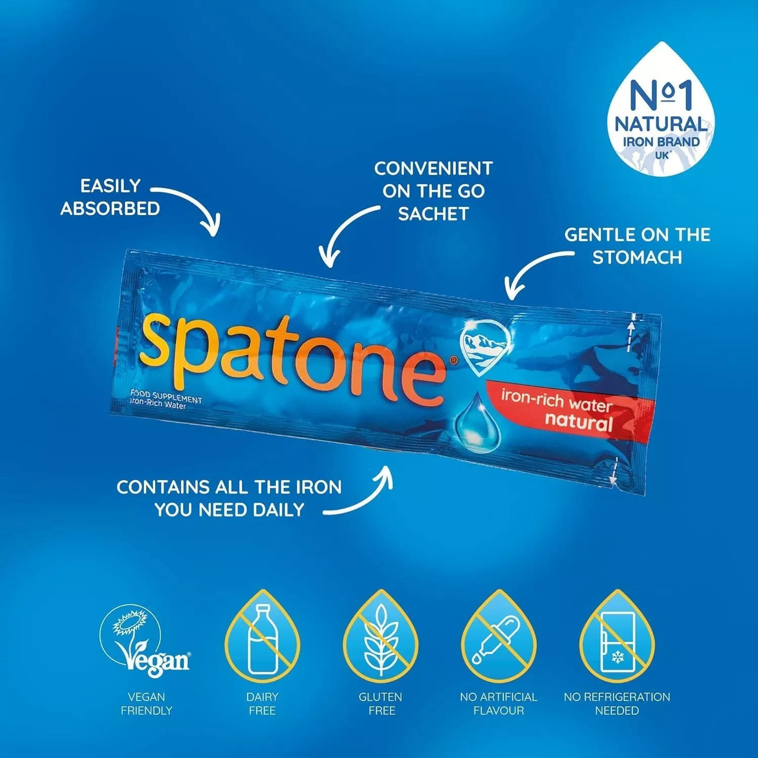 Spatone 100% Natural Iron Supplement 28 Sachets