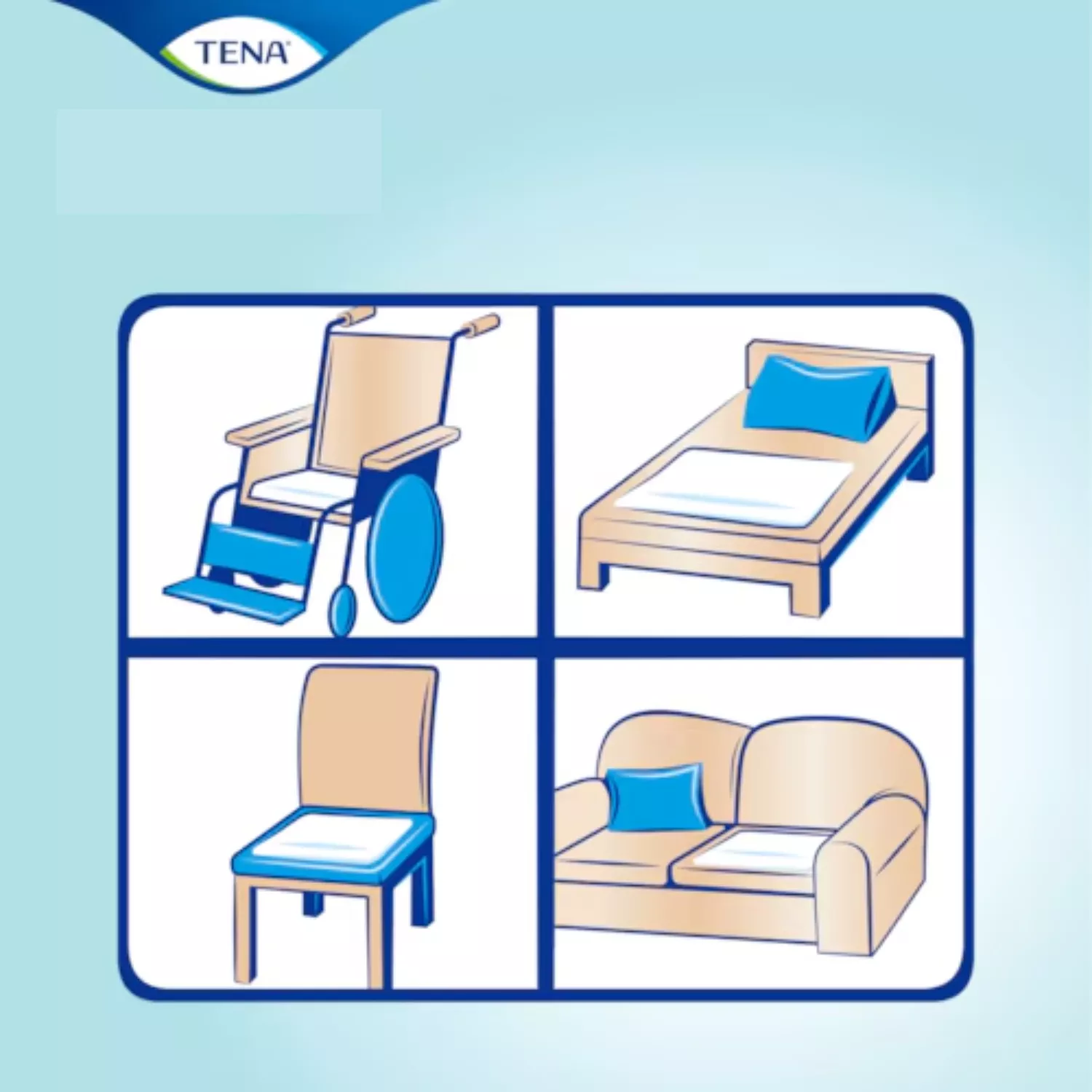 Tena Incontinence Bed Pads 5pk