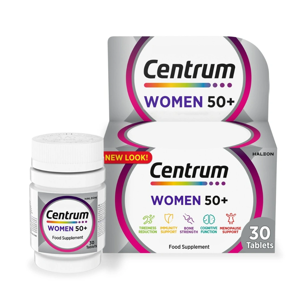 Centrum Women 50+ Multivitamin 30 Tablets