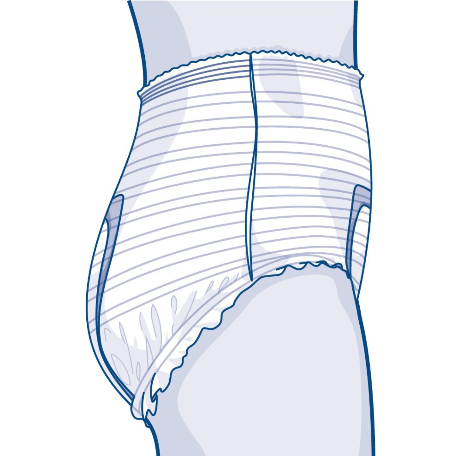 Attends pull ons soft and discreet disposable pants 3