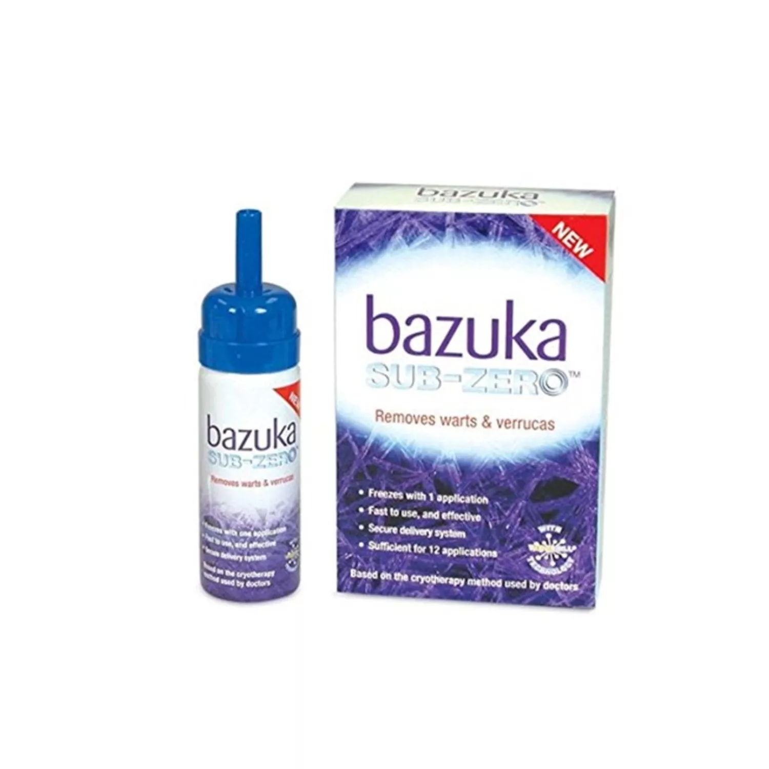 Bazuka sub zero verucca wart removal treatment 50ml