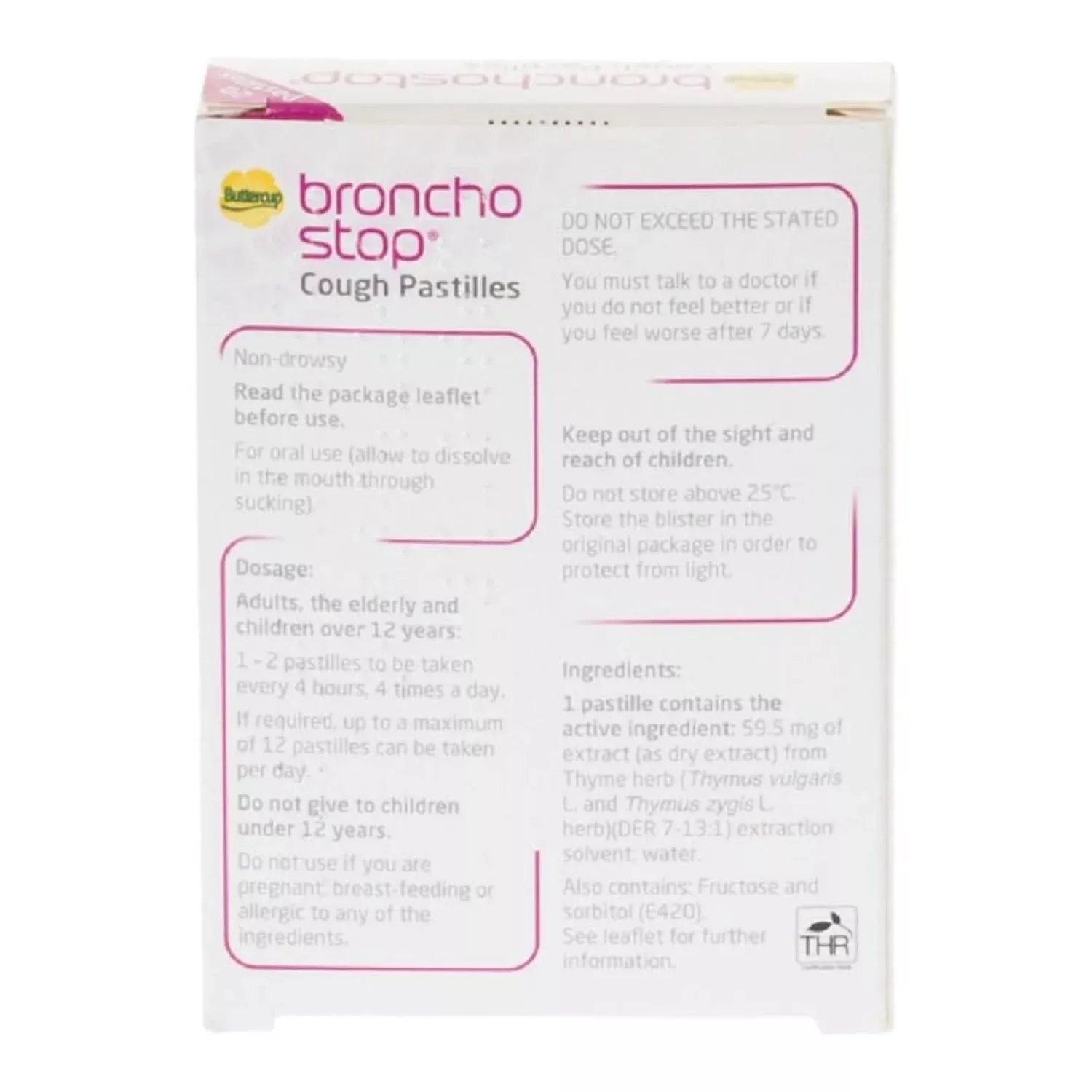 Bronchostop cough pastilles 20 pastilles 3