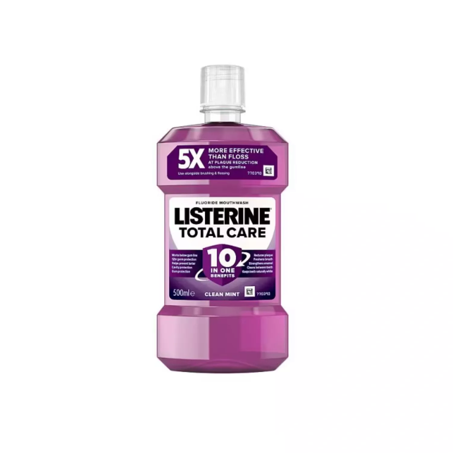 Listerine total care clean mint antibacterial mouthwash 500ml