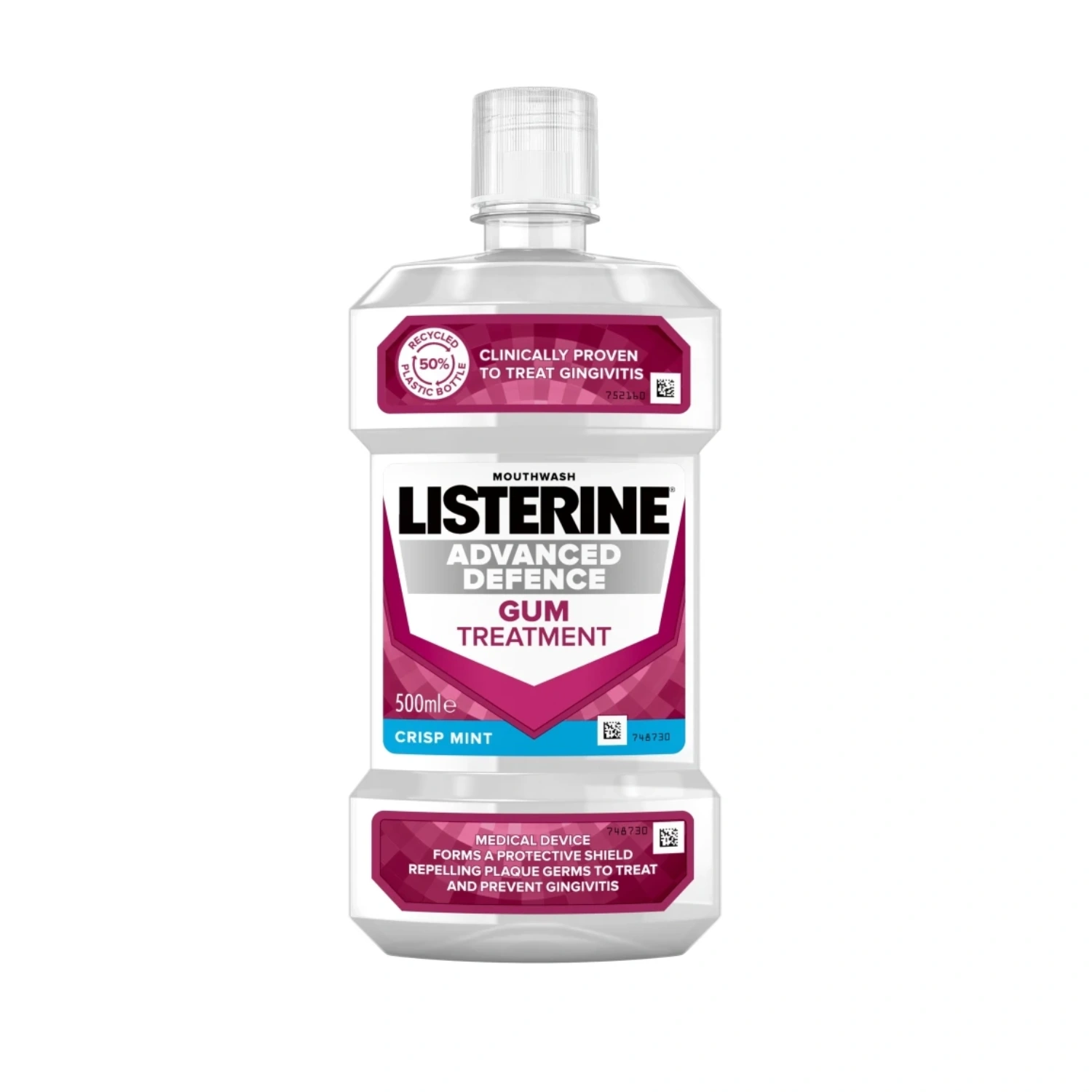 Listerine Advanced Defence Gum Treatment Mouthwash 500ml
