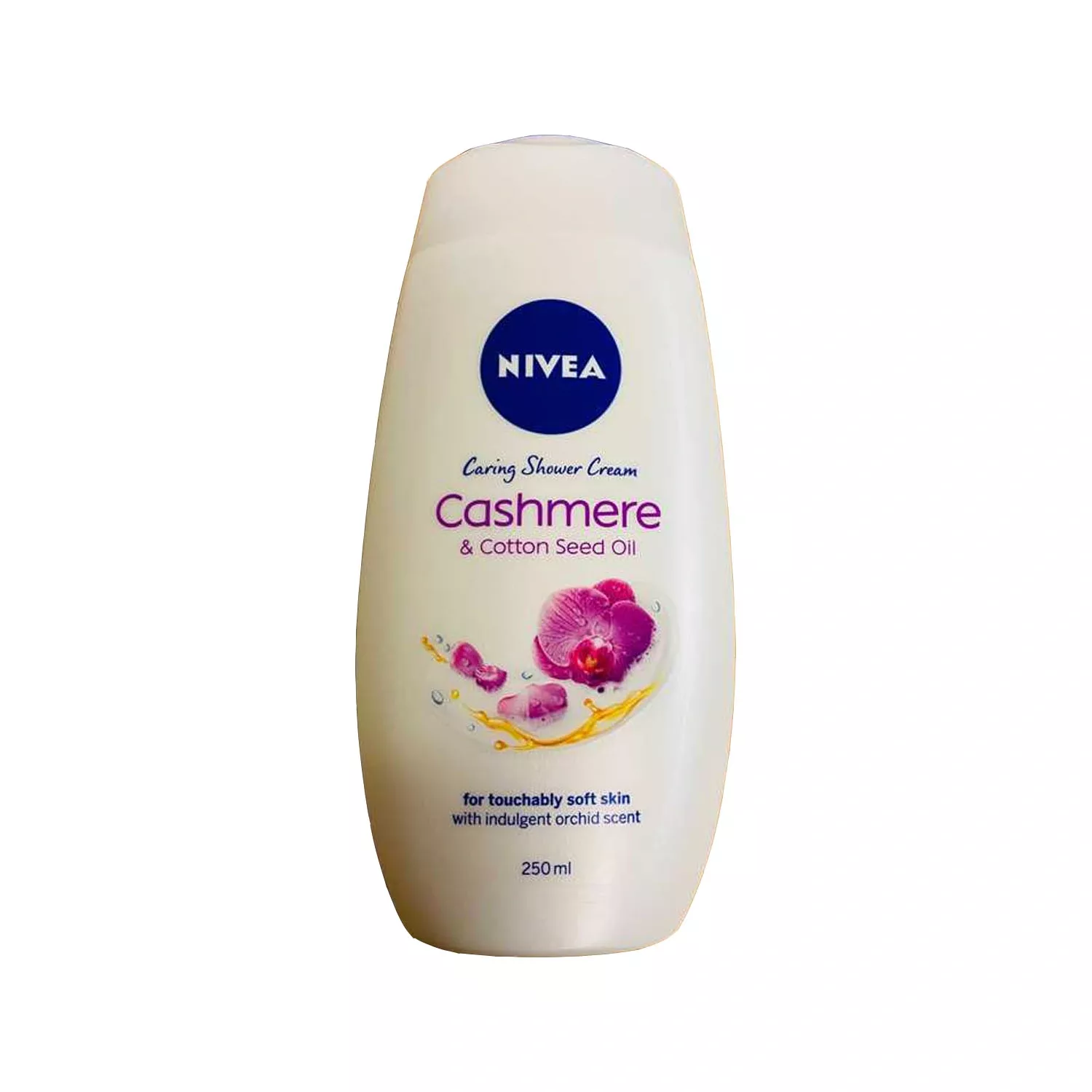 NIVEA Caring Shower Cream with Cashmere & Cotton Seed Oil 250ml