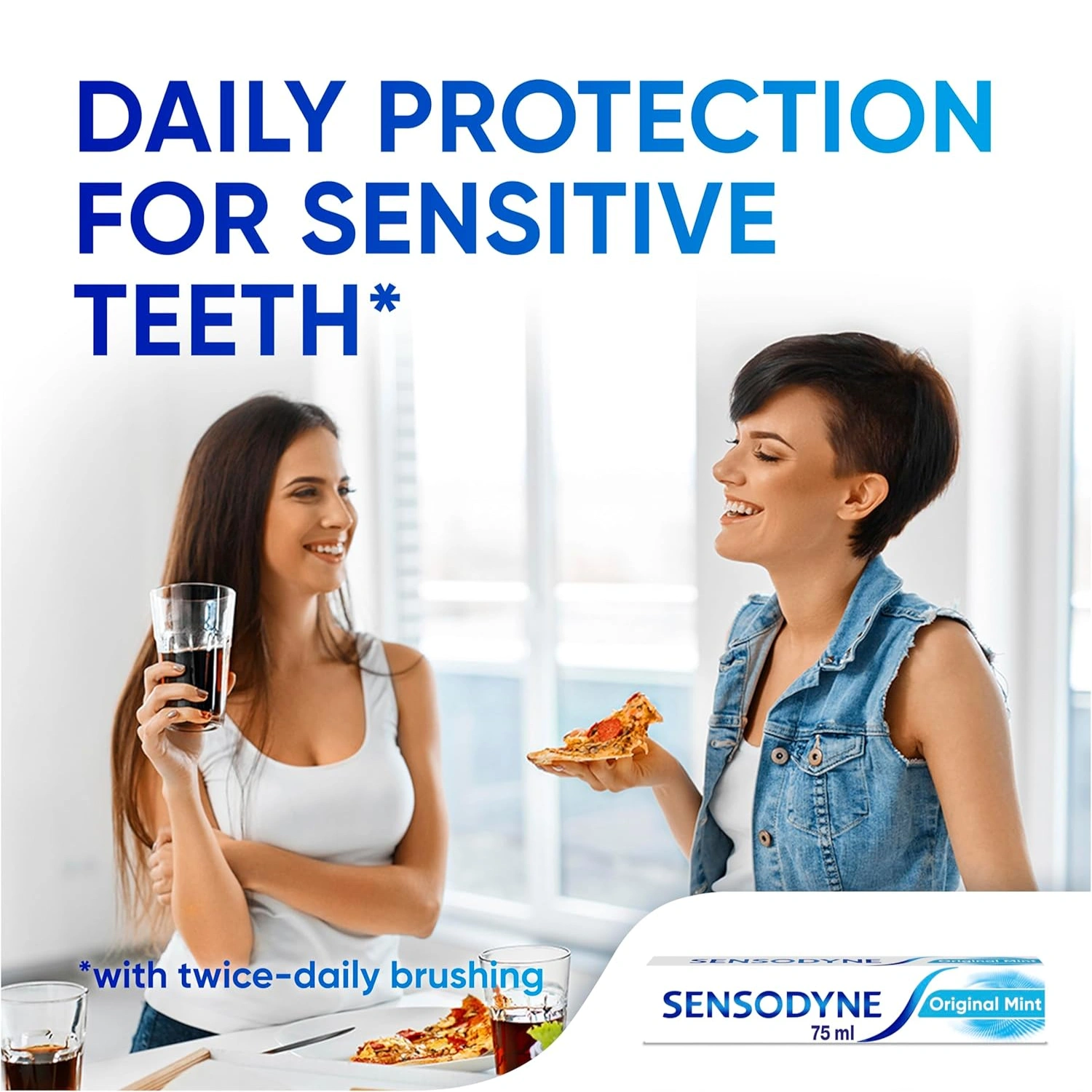 Sensodyne daily care original mint toothpaste 75ml 4