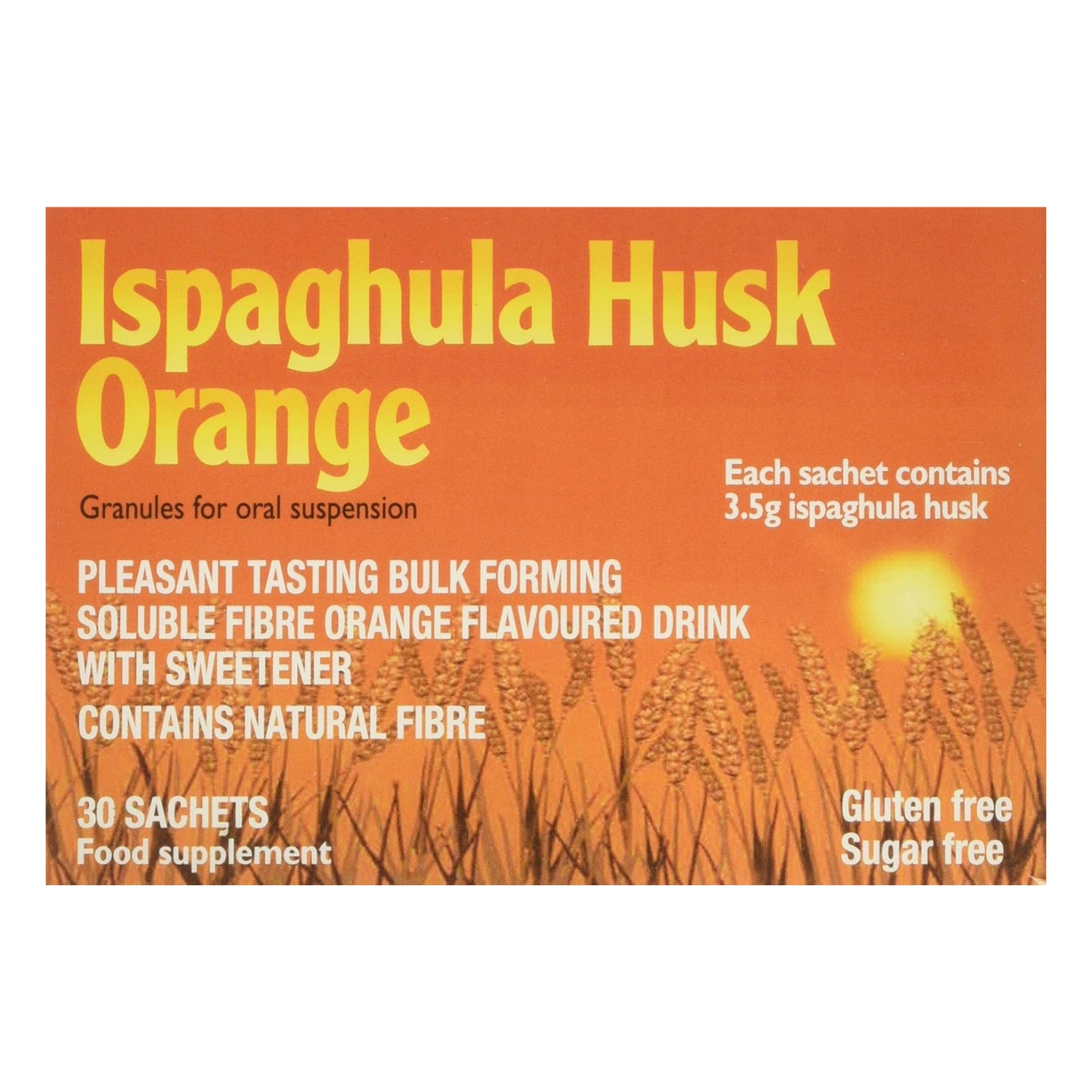 Ispaghula Husk Orange 30 sachets
