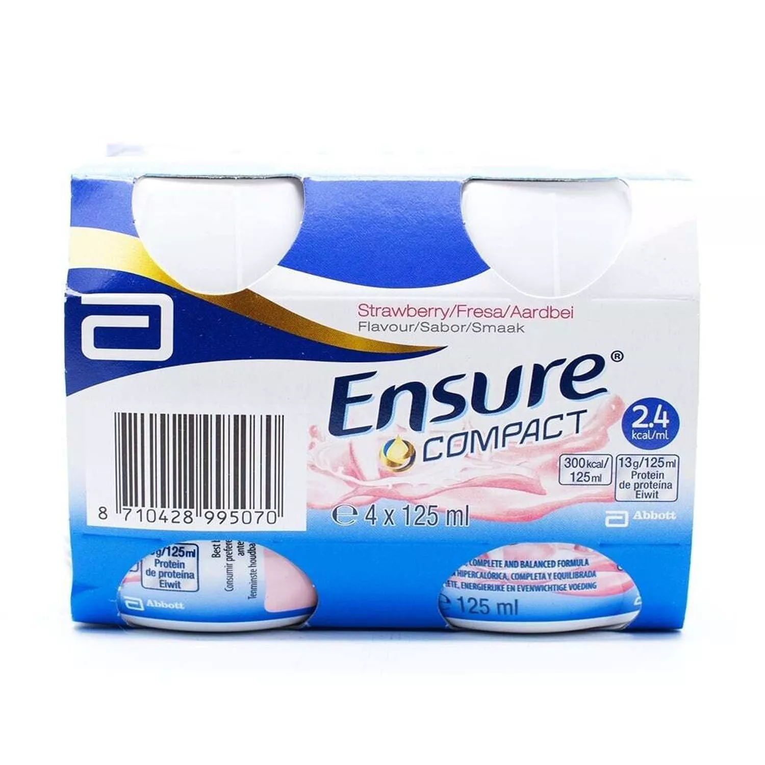 Ensure Compact Strawberry 4X125ml