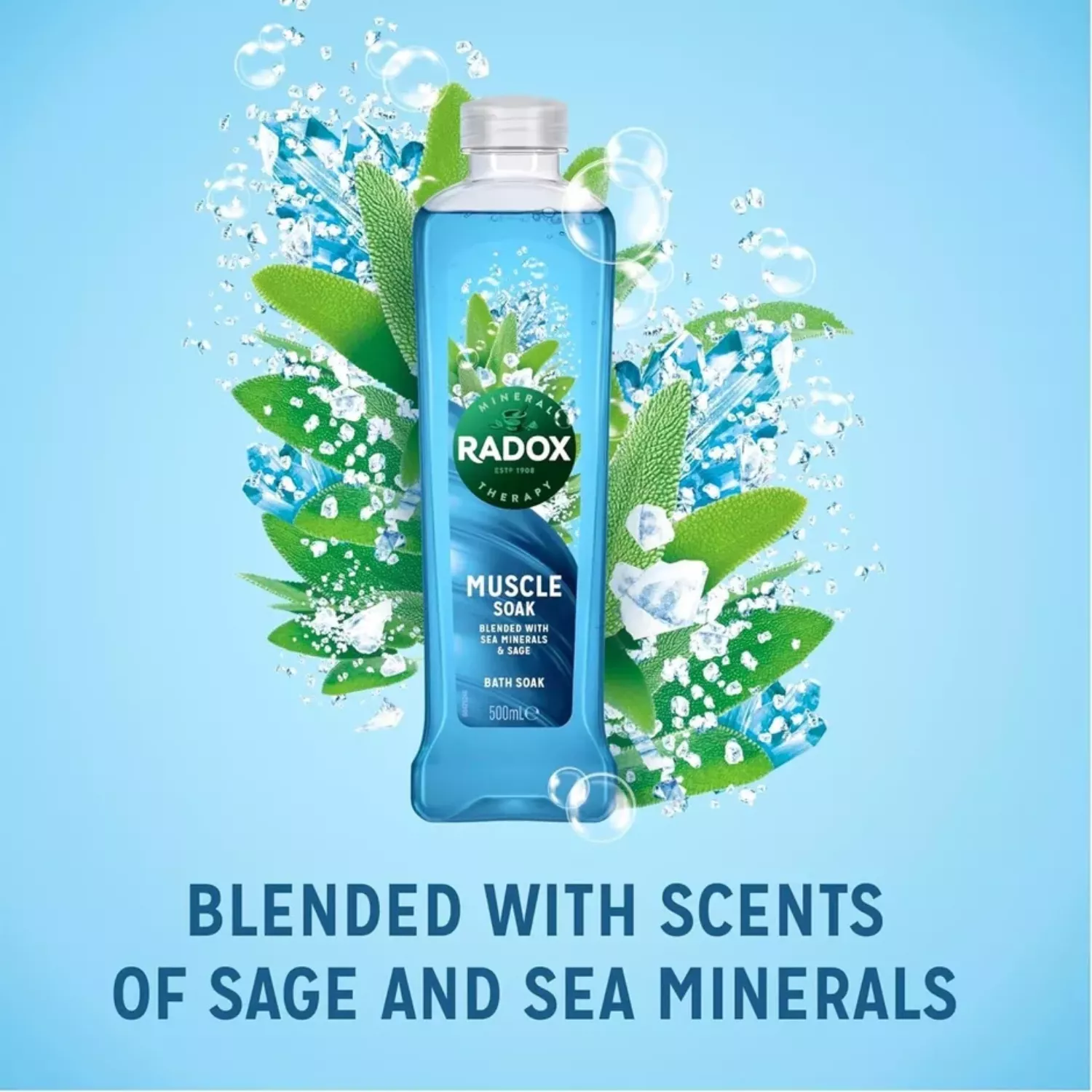 Radox feel good fragrance muscle bath soak 500ml 6