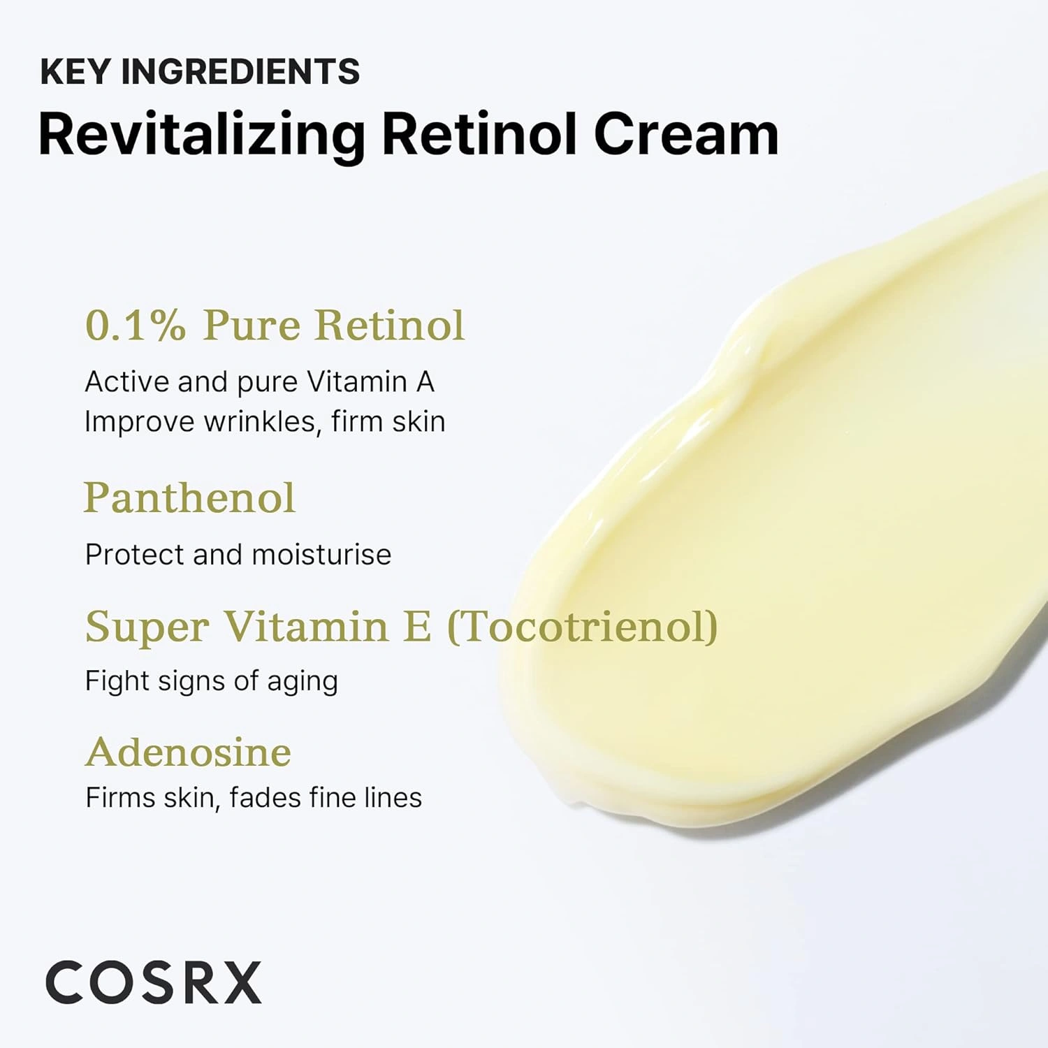 Cosrx the retinol 0.1 cream 20ml 3