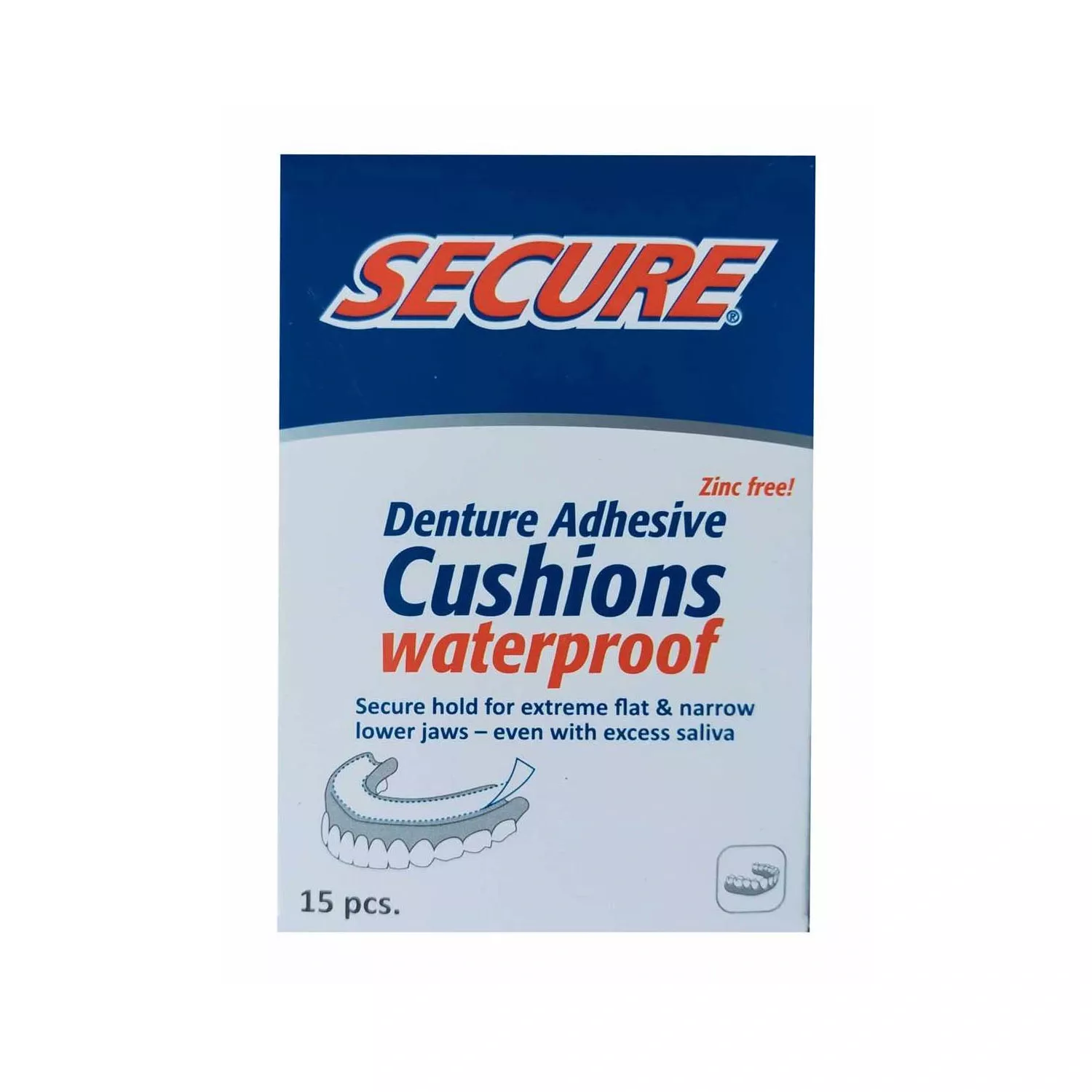 Secure Denture Strips 15 Strips