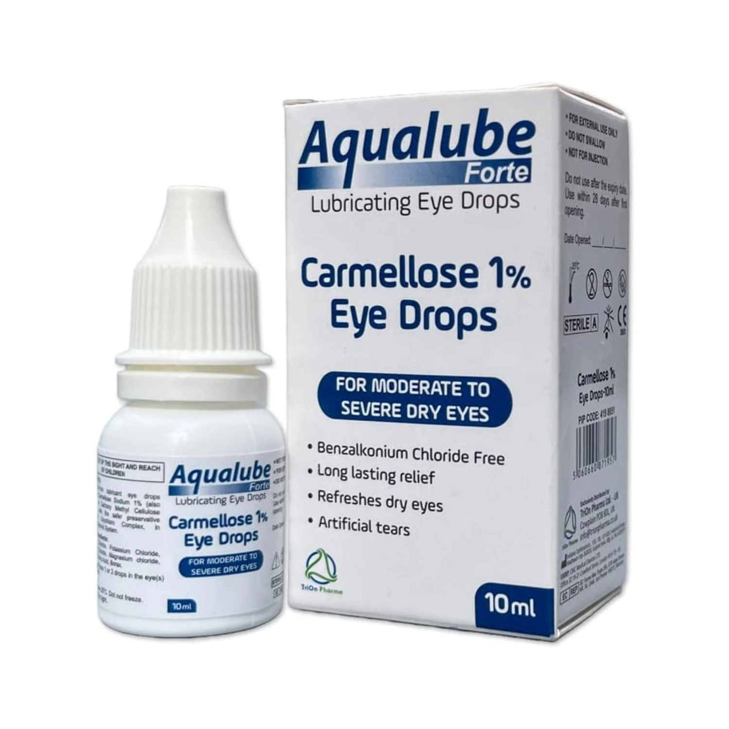 Aqualube Forte Lubricating Eye Drops 10ml