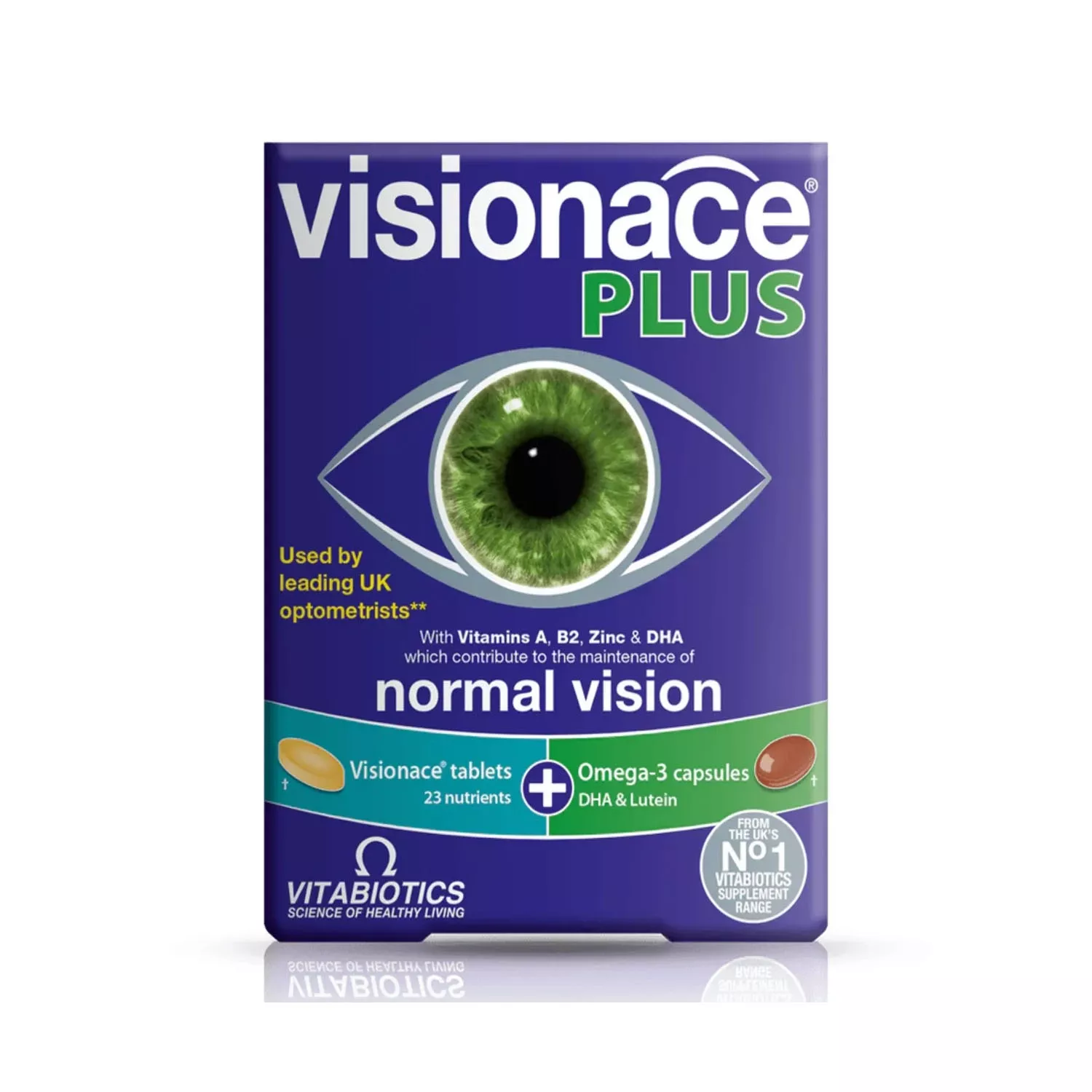 Vitabiotics Visionace Plus Dual Pack 2 X 28 Tablets